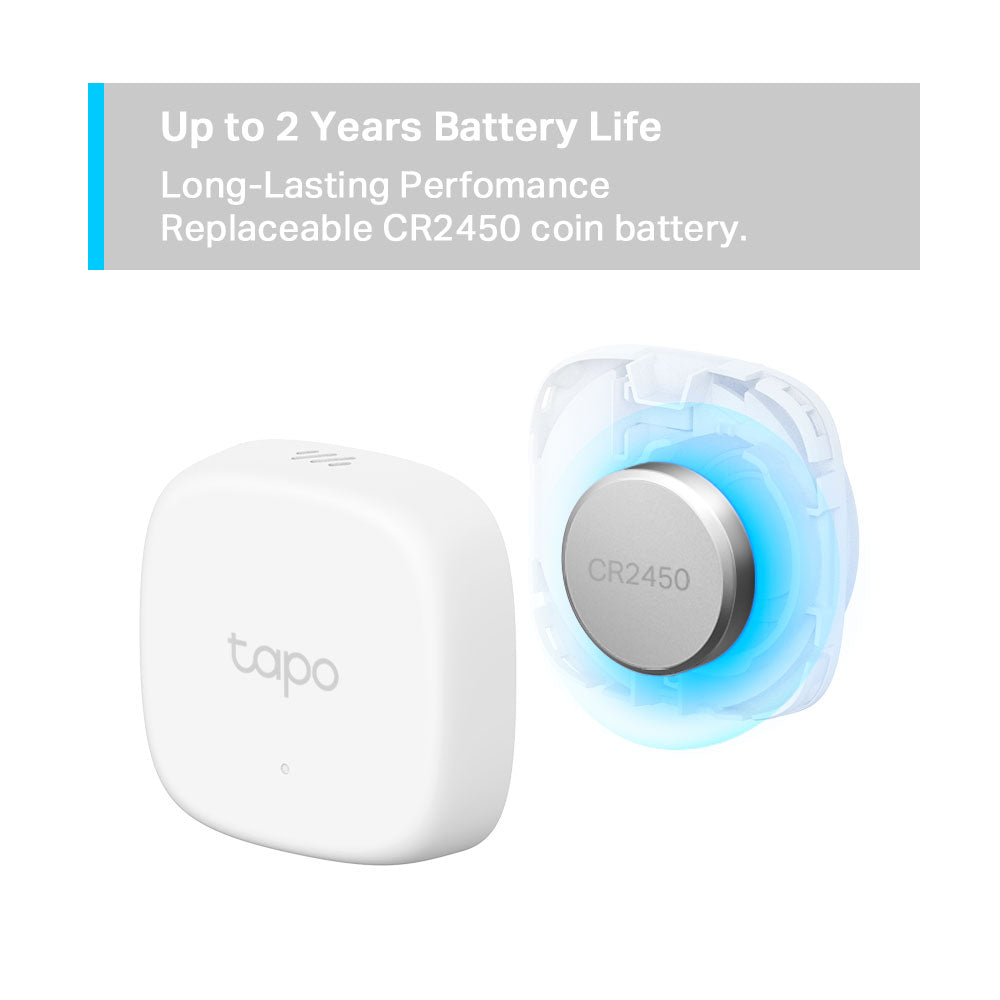 TP-LINK TAPO SMART TEMPERATURE & HUMIDITY SENSOR - image 2