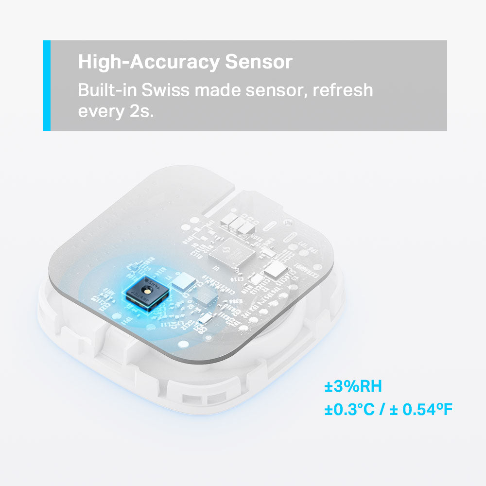 TP-LINK TAPO SMART TEMPERATURE & HUMIDITY SENSOR - image 3