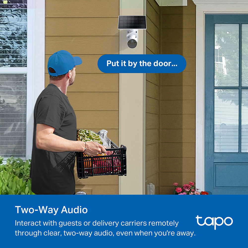 TP-LINK TAPO TC85 KIT SOLAR-POWERED SECURITY CAMERA KIT - image 4
