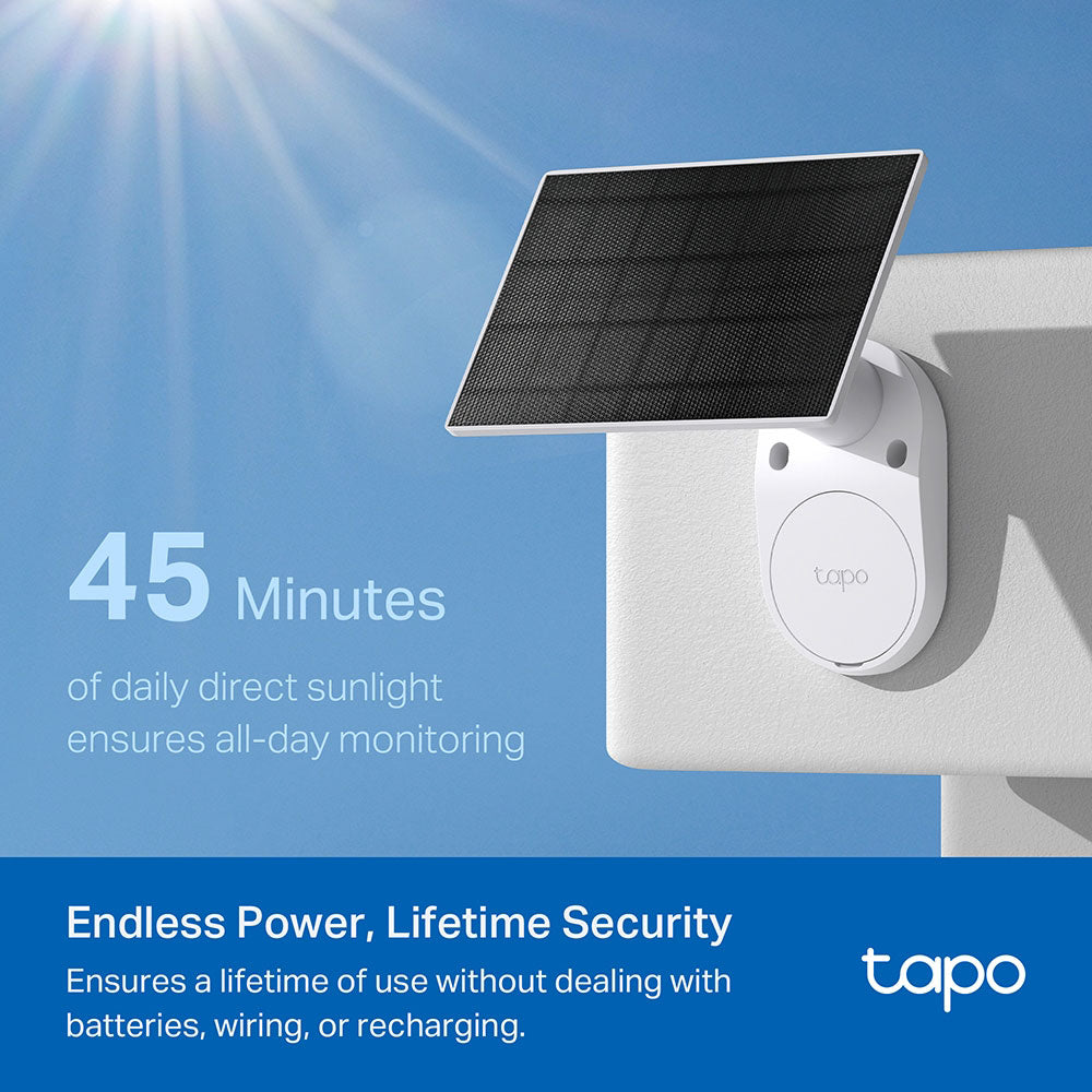 TP-LINK TAPO TC85 KIT SOLAR-POWERED SECURITY CAMERA KIT - image 11