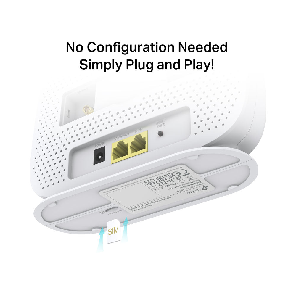 TP-LINK 300MBPS WIRELESS N 4G LTE ROUTER - image 3