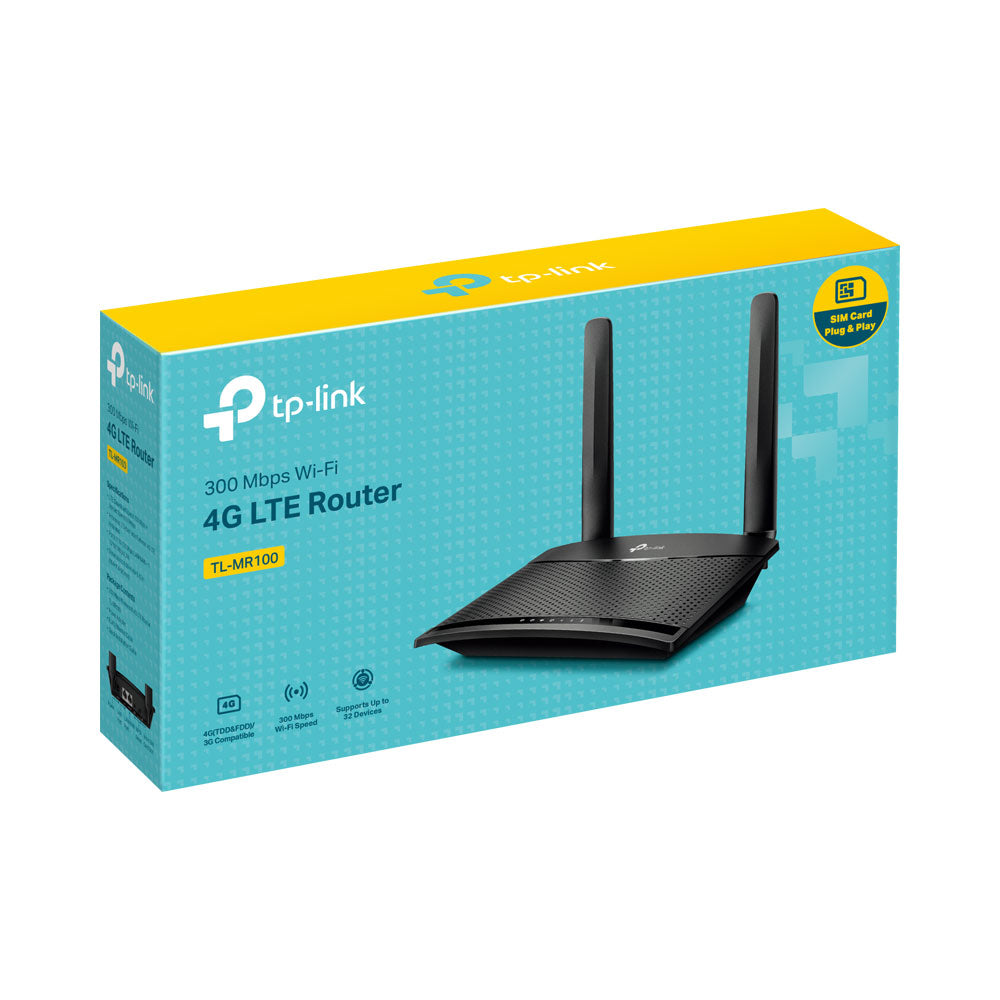 TP-LINK 300MBPS WIFI N 4G LTE 1-WAN 1-LAN ROUTER - image 4