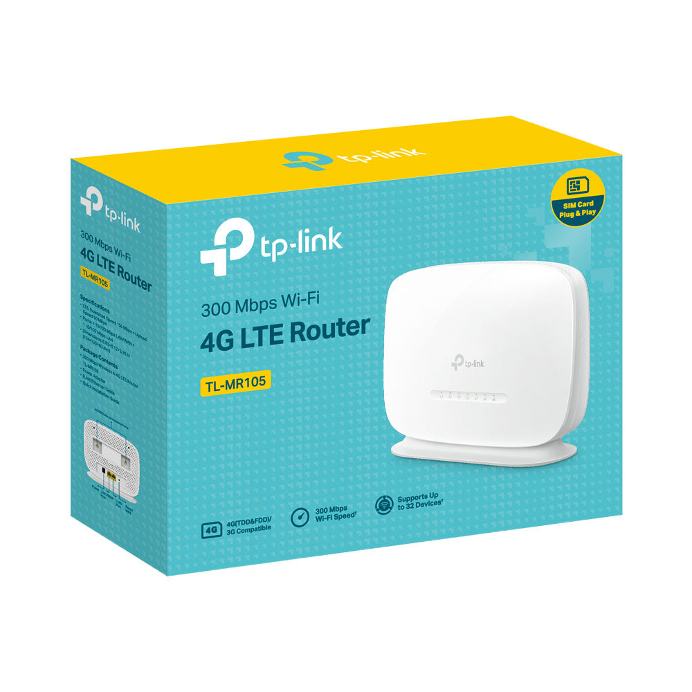 TP-LINK 300MBPS WIRELESS N 4G LTE ROUTER - image 4