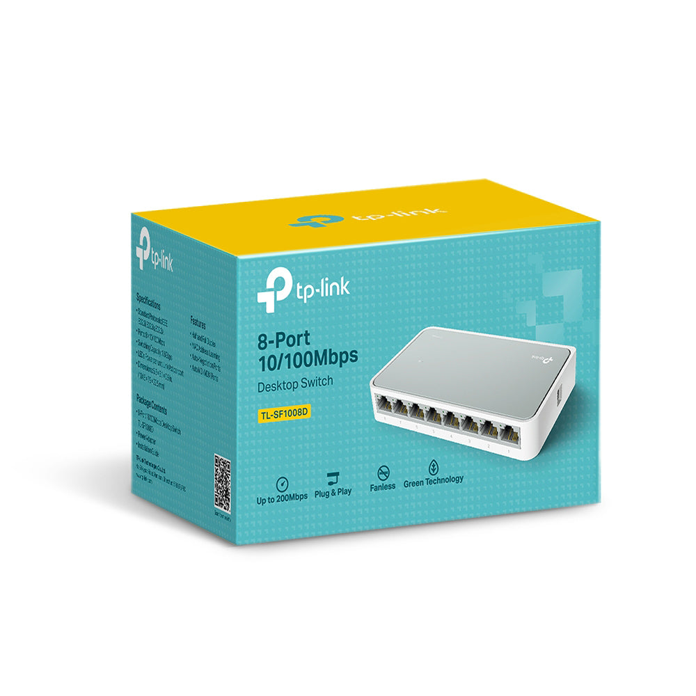 TP-LINK 8-PORT 10/100M MINI DESKTOP SWITCH - image 2