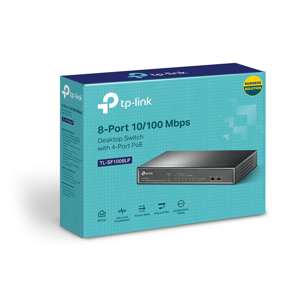 TP-LINK 8-PORT FE SWITCH WITH 4-PORT POE ADV - image 3