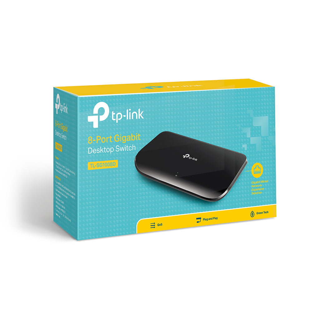 TP-LINK 8-PORT GIGABIT MINI DESKTOP SWITCH - image 4