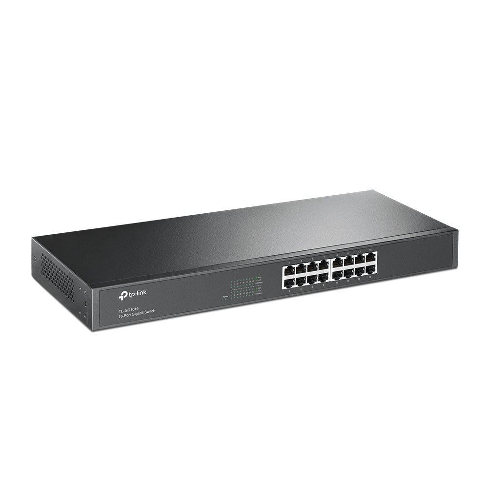TP-LINK 16-PORT GIGABIT 1U RACKMOUNT SWITCH - image 2