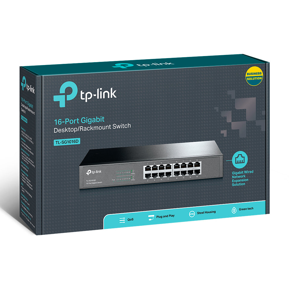 TP-LINK 16-PORT GIGABIT RACKMOUNT SWITCH - image 4