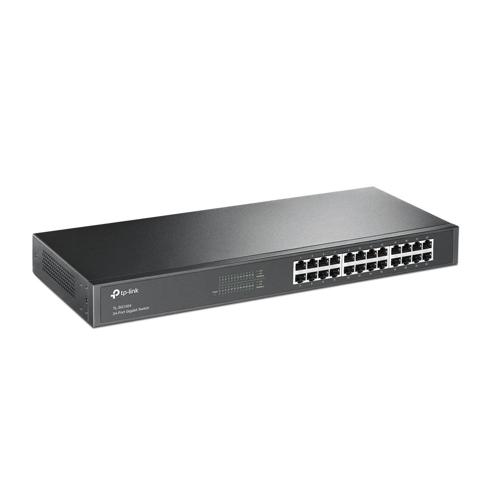 TP-LINK 24-PORT GIGABIT 1U RACKMOUNT SWITCH - image 2