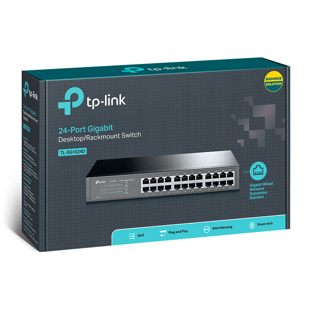 TP-LINK 24-PORT GIGABIT RACKMOUNT SWITCH - image 4