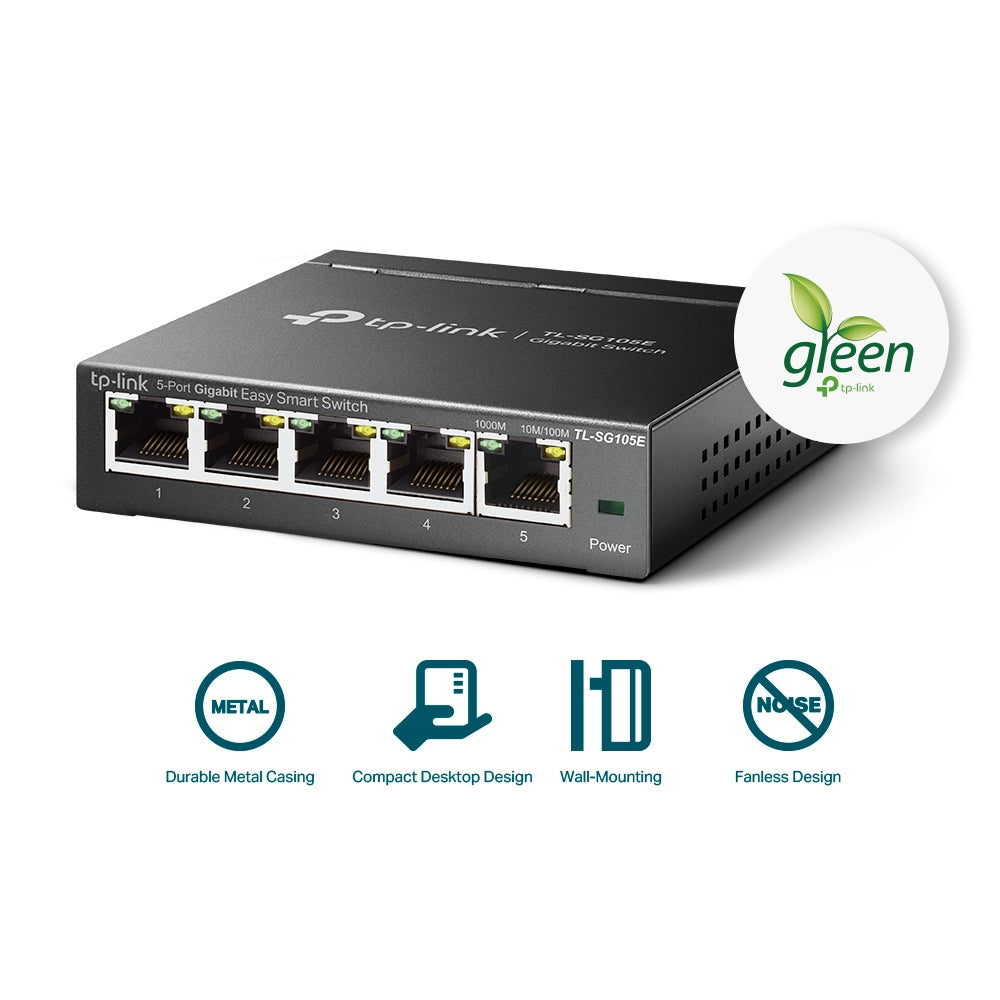 TP-LINK 5-PORT GIGABIT EASY SMART SWITCH - image 5