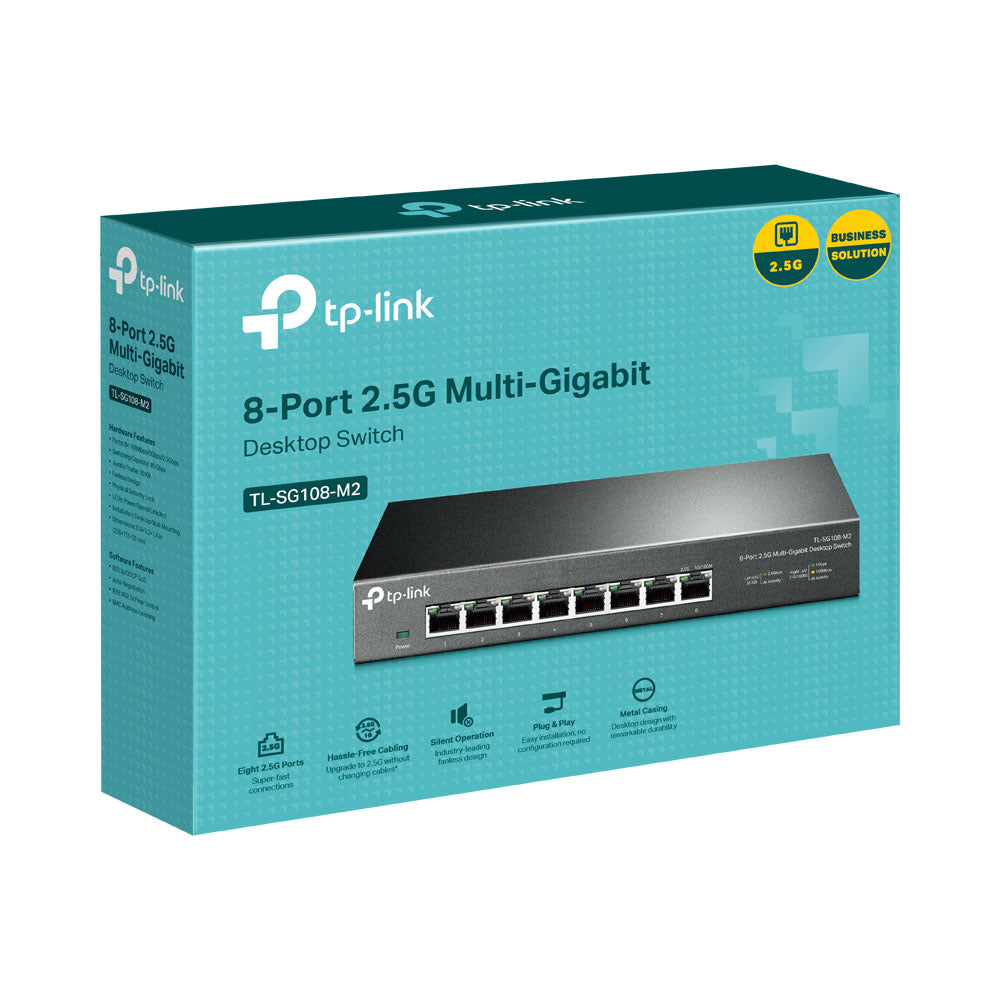 TP-LINK 8-PORT 2.5G MULTI-GIGABIT DESKTOP SWITCH - image 3