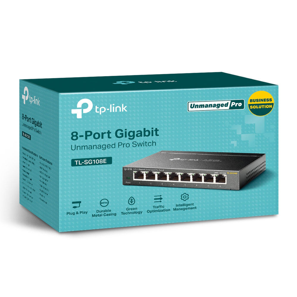 TP-LINK 8-PORT GIGABIT DESKTOP SMART SWITCH - image 3
