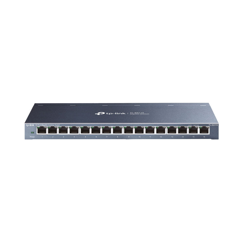 TP-LINK 16-PORT GIGABIT SLIM DESKTOP SWITCH - image 2