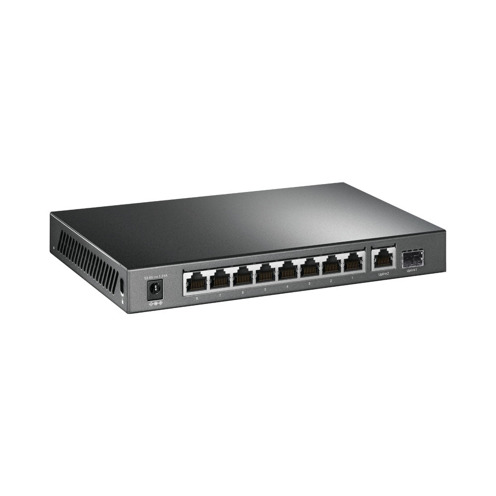 TP-LINK 8-PORT GBE POE+, 1SFP, 1GBE GBIT DT SWITCH - image 3