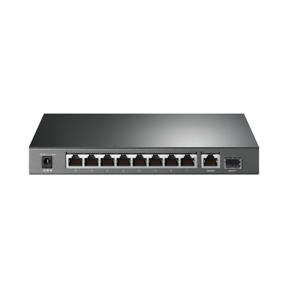TP-LINK 8-PORT GBE POE+, 1SFP, 1GBE GBIT DT SWITCH - image 2