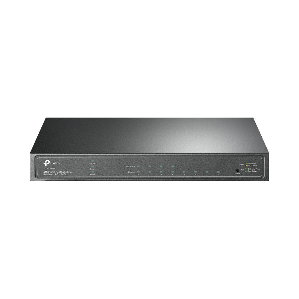 TP-LINK 8-PORT 4-PORT POE+ OMADA SMART GBE SWITCH - image 2