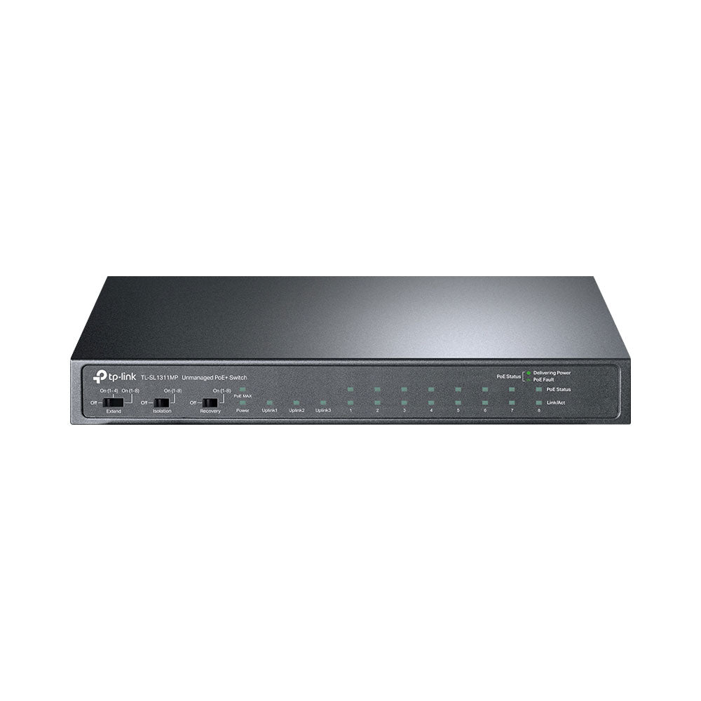 TP-LINK 8-PORT 10/100MBPS + 3-PORT GIGABIT - image 2