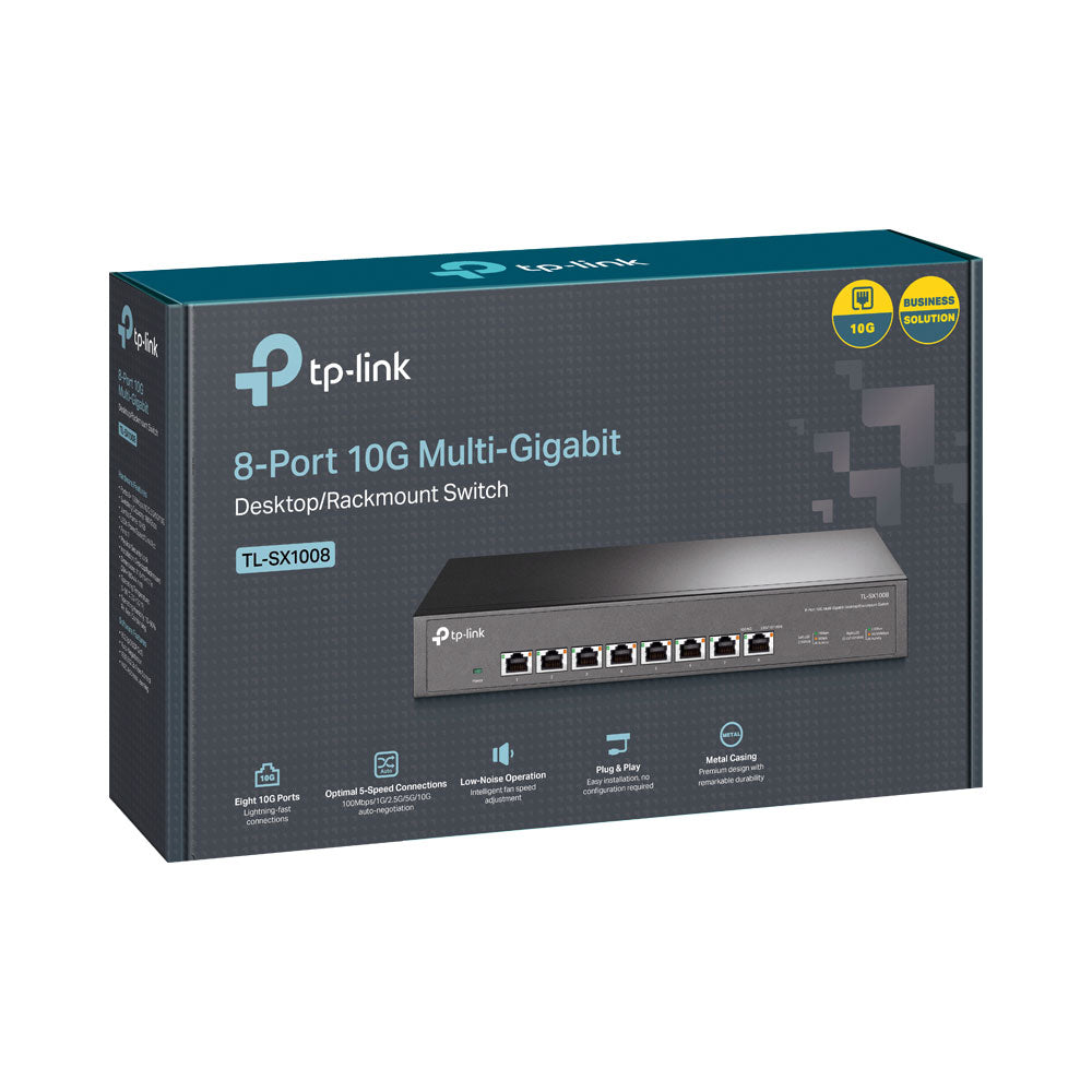 TP-LINK 8-PORT 10GB DESKTOP/RACKMOUNT - image 4