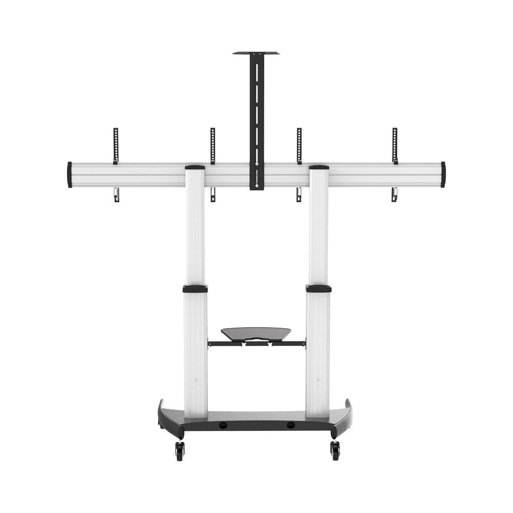 BRACKET DUAL 37-60INCH AV TROLLEY STAND 50KG, 1.6M - image 4