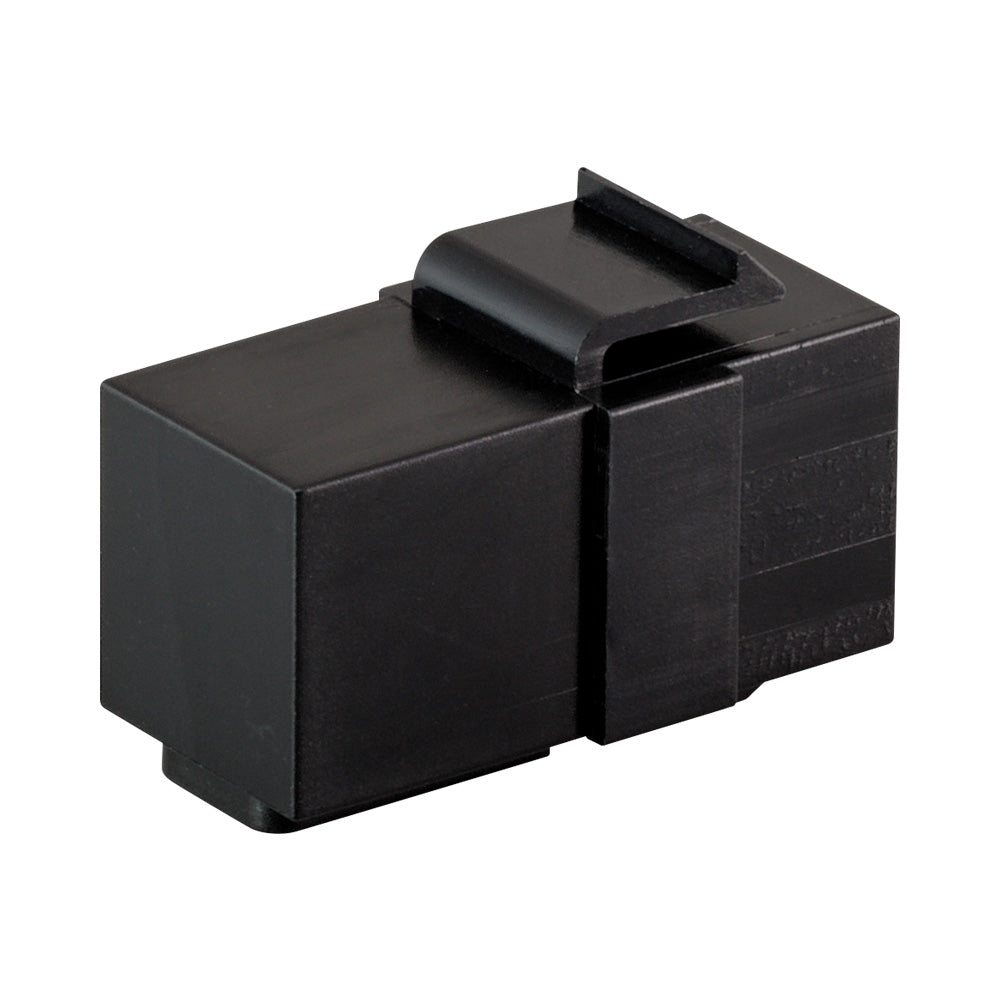 USB3.0 FEMALE KEYSTONE 90DEG ADAPTER BLACK - image 2