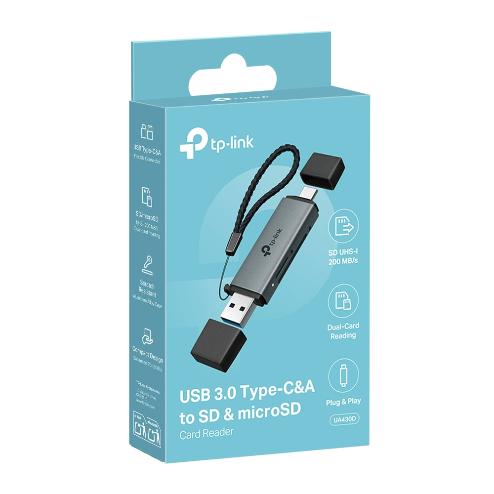 TP-LINK USB3.0 TYPE-C & TYPE-A TO SD & MICROSD - image 3