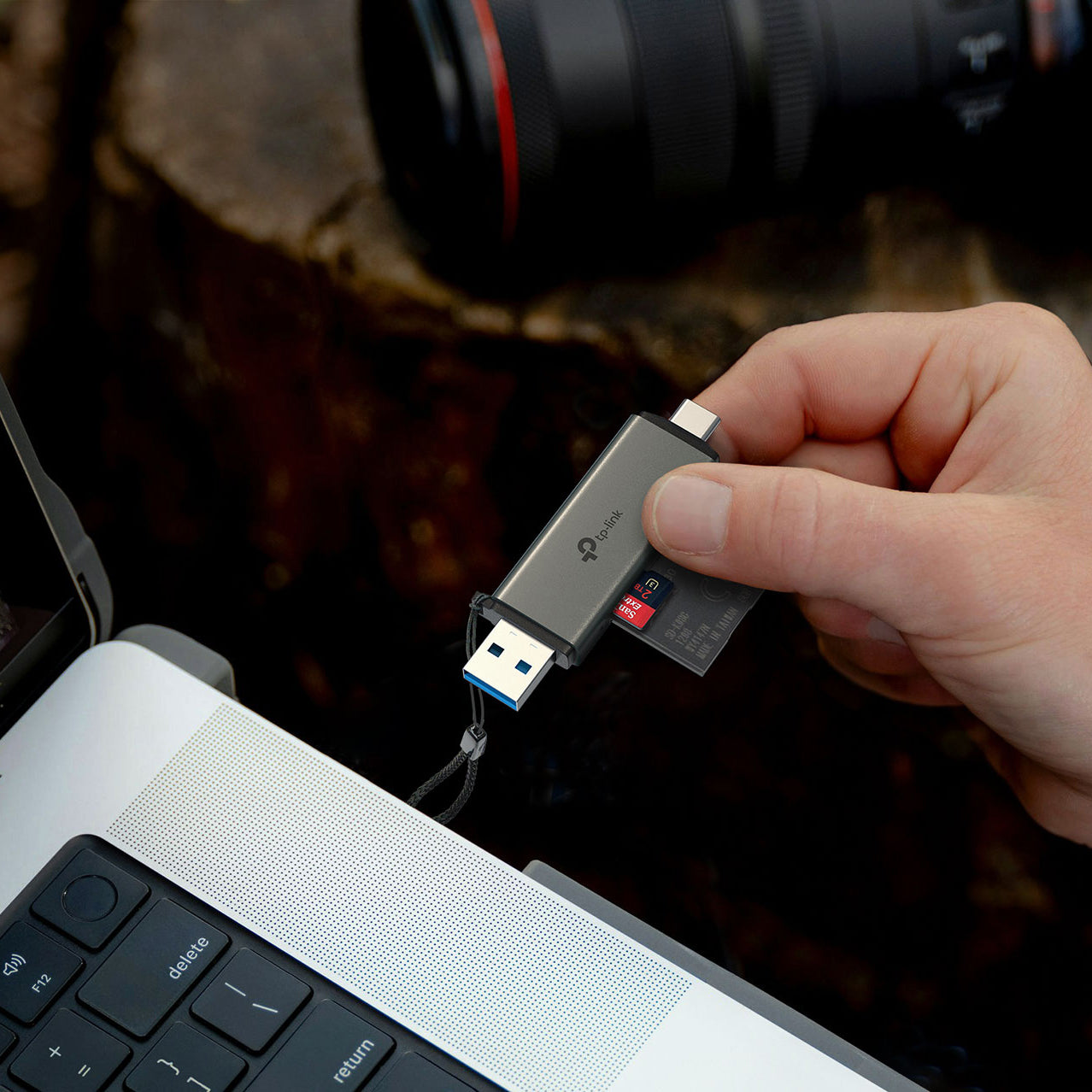 TP-LINK USB3.0 TYPE-C & TYPE-A TO SD & MICROSD - image 2