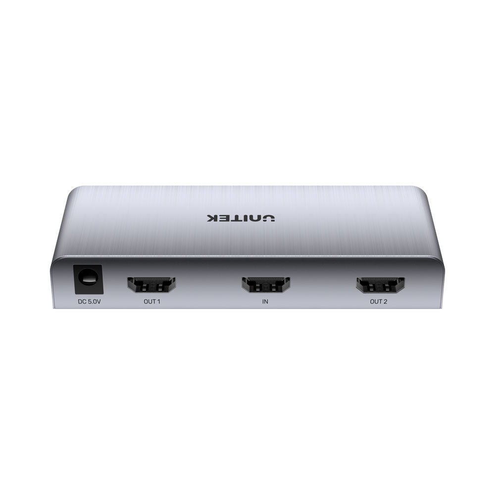 UNITEK HDMI SPLITTER 1IN2 OUT GREY (V1130A) - image 2
