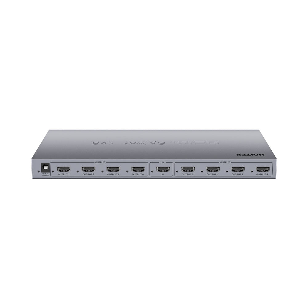 UNITEK HDMI SPLITTER 1IN8 OUT GRY(V1132A - image 2