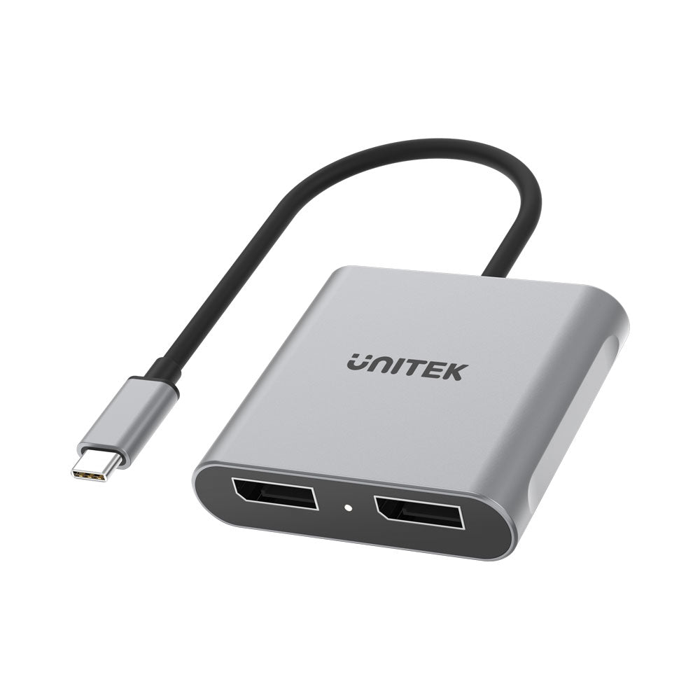 UNITEK V1404A USB TYPE-C TO 8K @60HZ DUAL DISPLAYPORT 1.4 ADAPTER - image 5