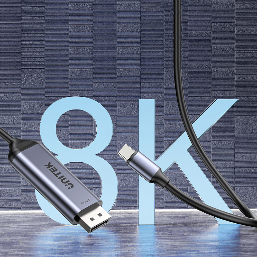 UNITEK 1.8M USB-C TO DP BI-DIRECTIONAL(8K)(V1423D) - image 4