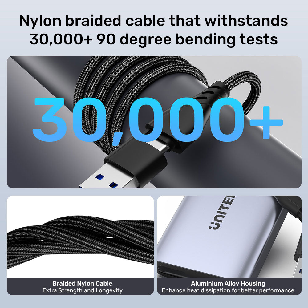 UNITEK USB C/A DUAL HDMI ADAPTER (V1427A01) - image 4