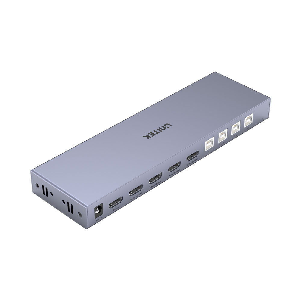 UNITEK HDMI 4K KVM SWITCH 4IN1 OUT 4-PORT (V306A) - image 2