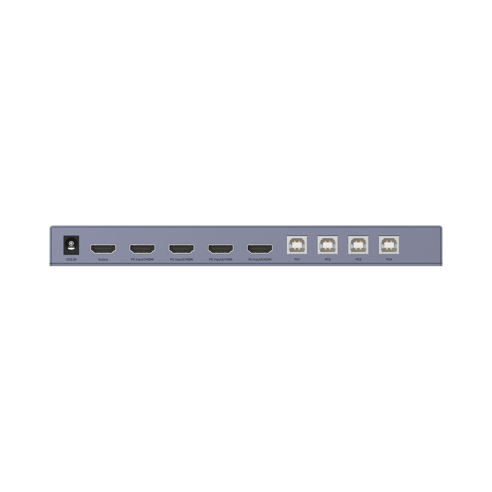 UNITEK HDMI 4K KVM SWITCH 4IN1 OUT 4-PORT (V306A) - image 3