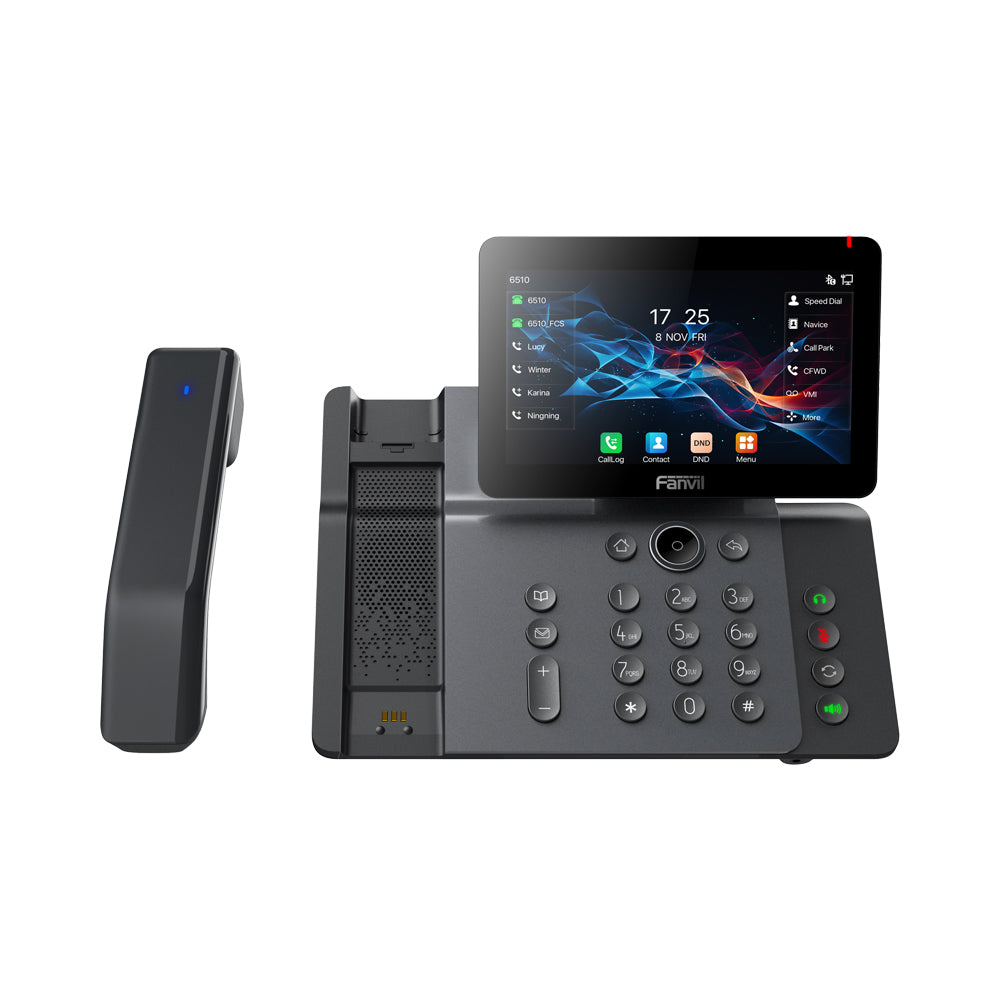 FANVIL V66 PRO PRIME BUSINESS IP PHONE WITH CORDLESS HANDSET, 7" ROTATABLE COLOUR TOUCH SCREEN, WI-FI 6, BLUETOOTH, GIGABIT AND POE SUPPORT - image 5