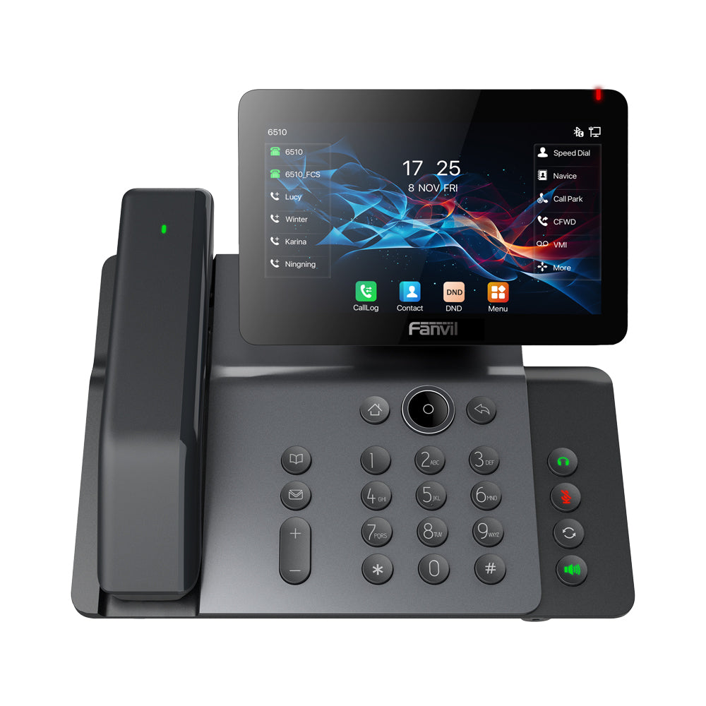 FANVIL V66 PRO PRIME BUSINESS IP PHONE WITH CORDLESS HANDSET, 7" ROTATABLE COLOUR TOUCH SCREEN, WI-FI 6, BLUETOOTH, GIGABIT AND POE SUPPORT - image 3