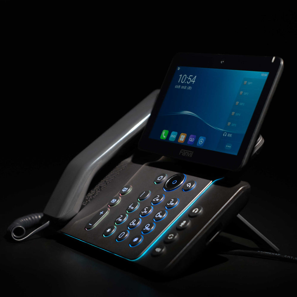 FANVIL V67 FLAGSHIP SMART ANDROID 5MP VIDEO PHONE WITH 7-INCH ADJUSTABLE COLOUR TOUCH SCREEN, RGB KEYPAD, WI-FI, BLUETOOTH, GIGABIT AND POE SUPPORT - image 2