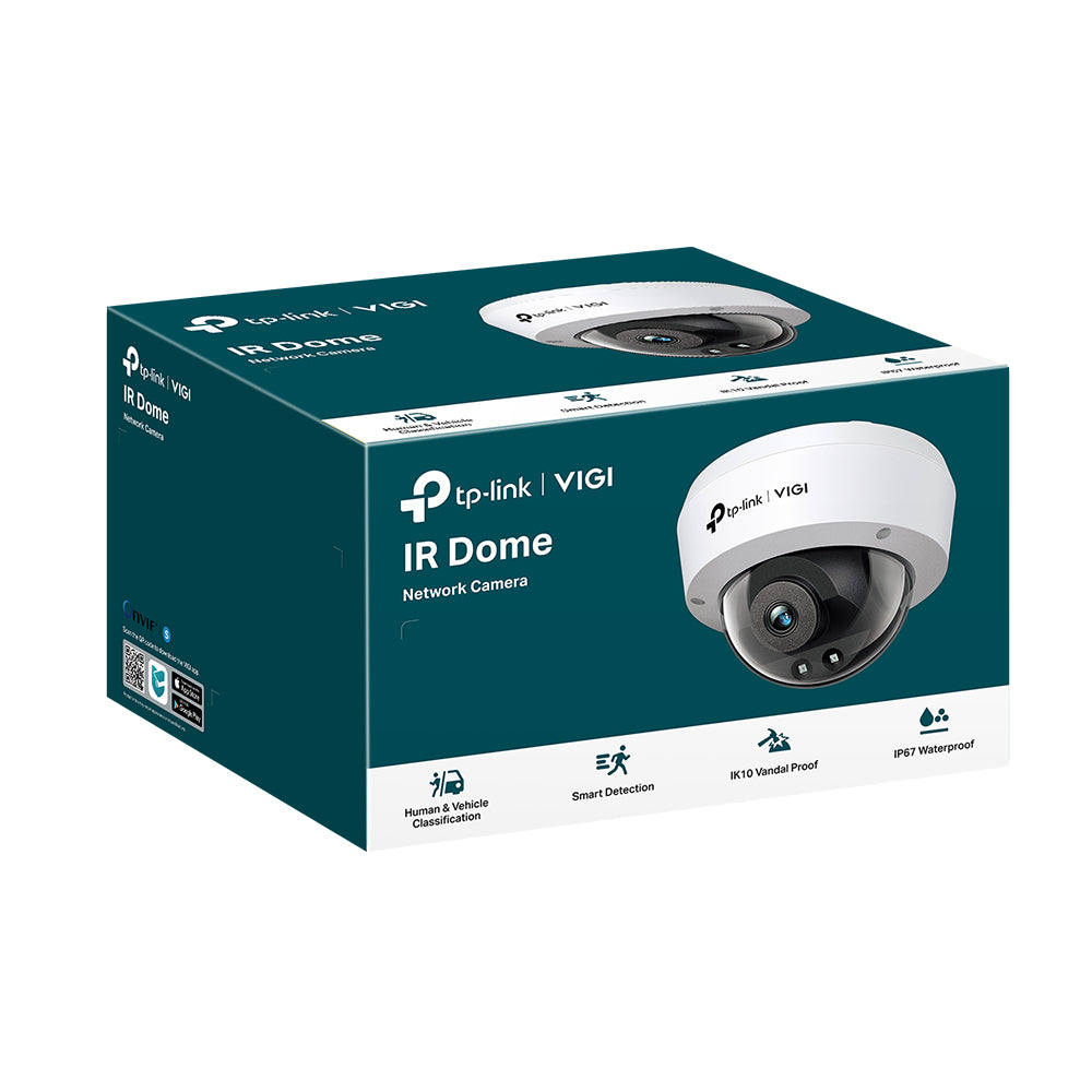 TP-LINK VIGI DOME IP CAMERA 4MP IR 2.8MM