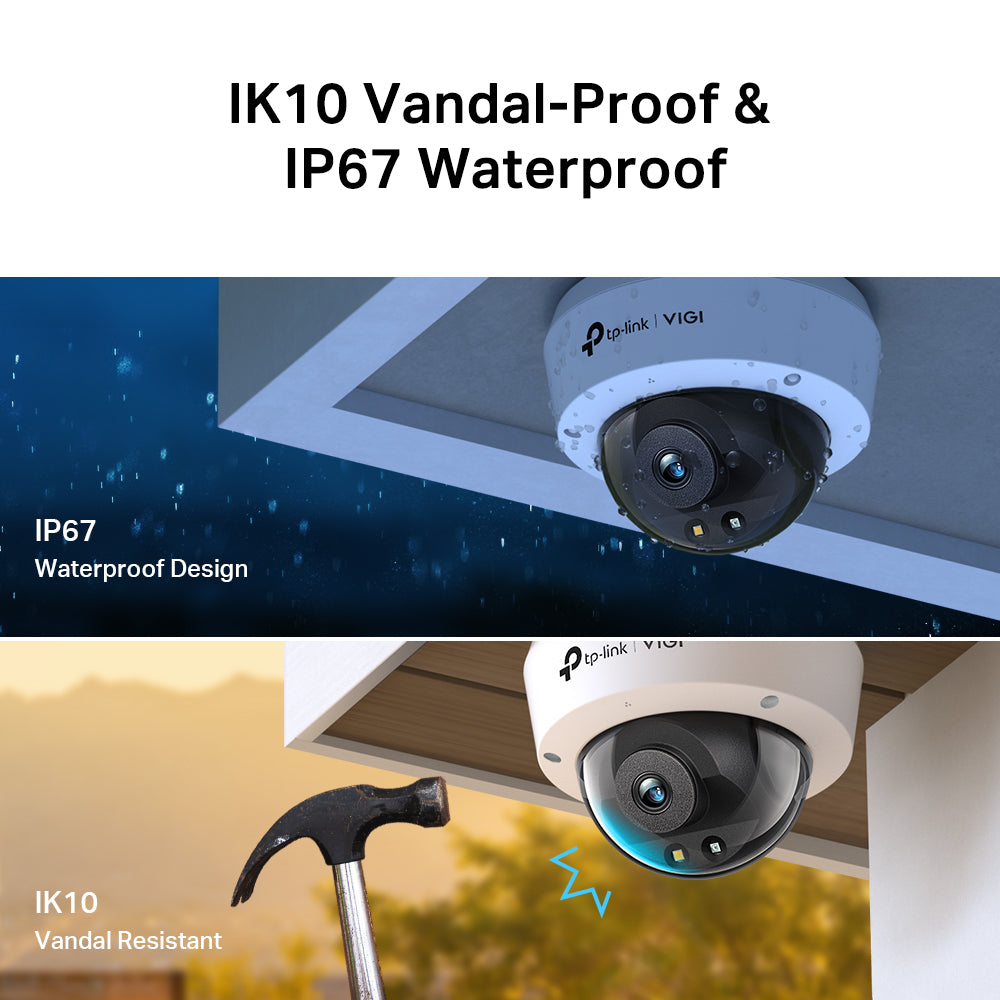 TP-LINK VIGI DOME IP CAMERA 5MP FULL COLOR 2.8MM - image 4
