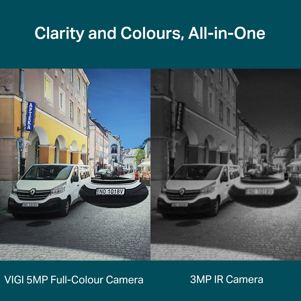 TP-LINK VIGI DOME IP CAMERA 5MP FULL COLOR 4MM - image 3