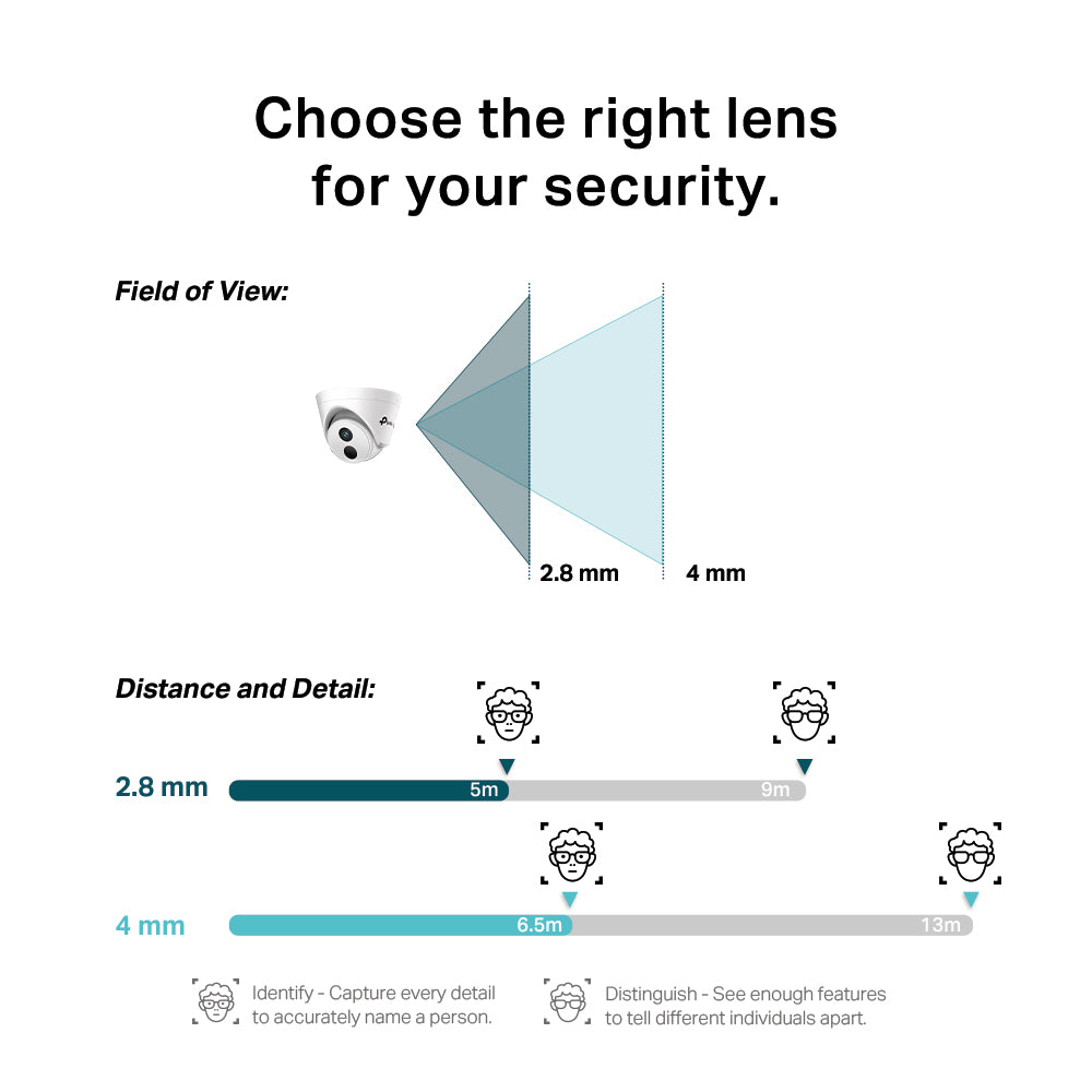 TP-LINK VIGI TURRET IP CAMERA 2MP IR 4MM - image 3