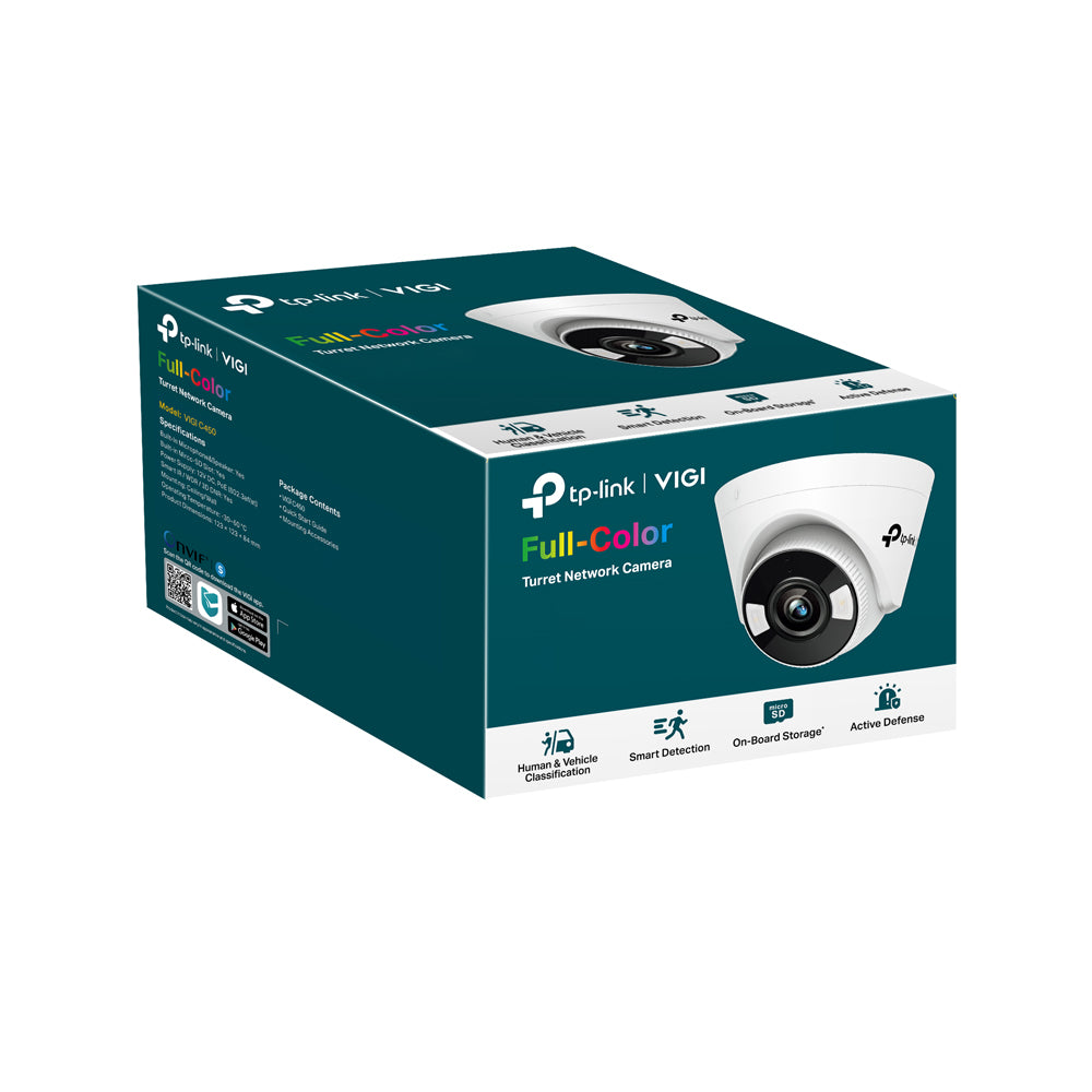 TP-LINK VIGI TURRET IP CAMERA 5MP FULL COLOR 2.8MM