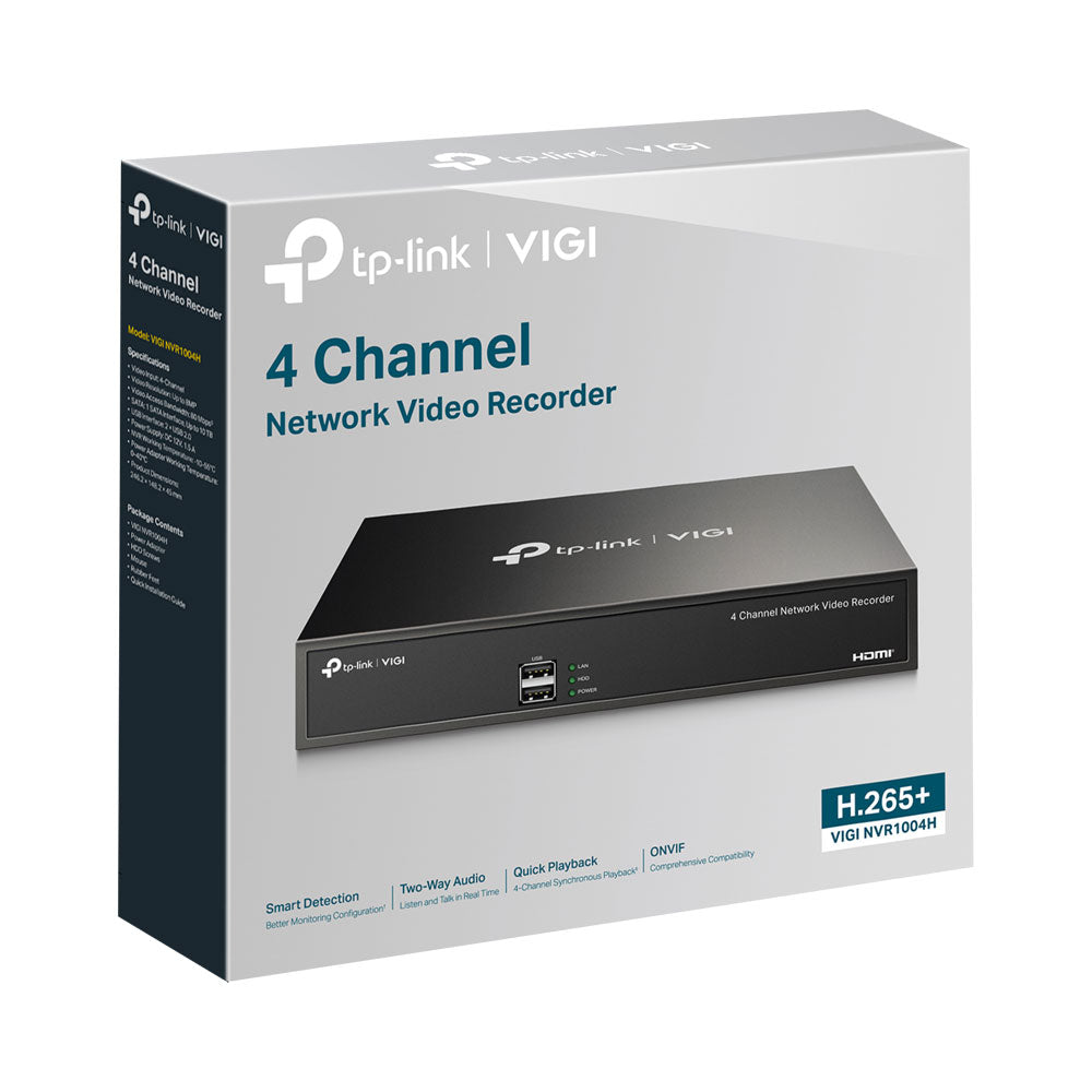 TP-LINK VIGI NVR NON POE 4CH 4K VGA/HDMI - image 2