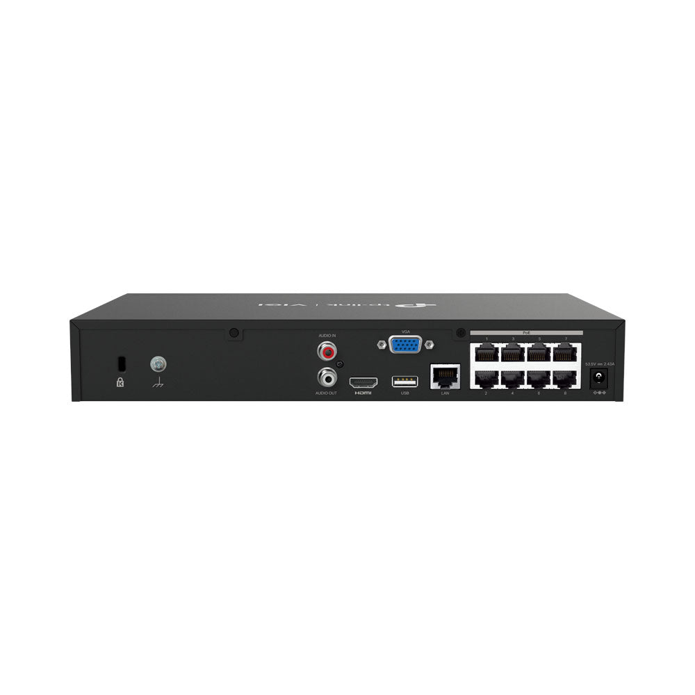 TP LINK VIGI NVR POE+ 113W 8CH 4K VGA/HDMI