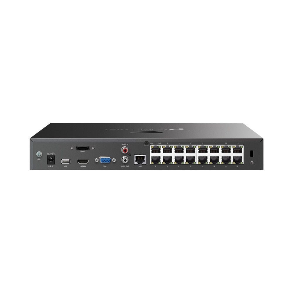 TP LINK VIGI NVR POE+ 90W 16CH 4K VGA/HDMI