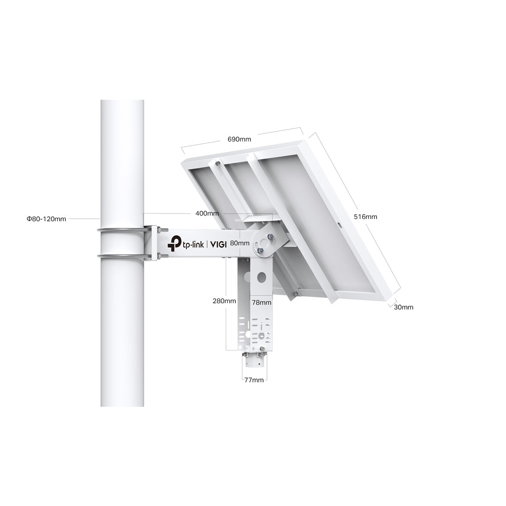 TP LINK VIGI SOLAR PANEL 60W AND 20.8AH BATTERY - image 5