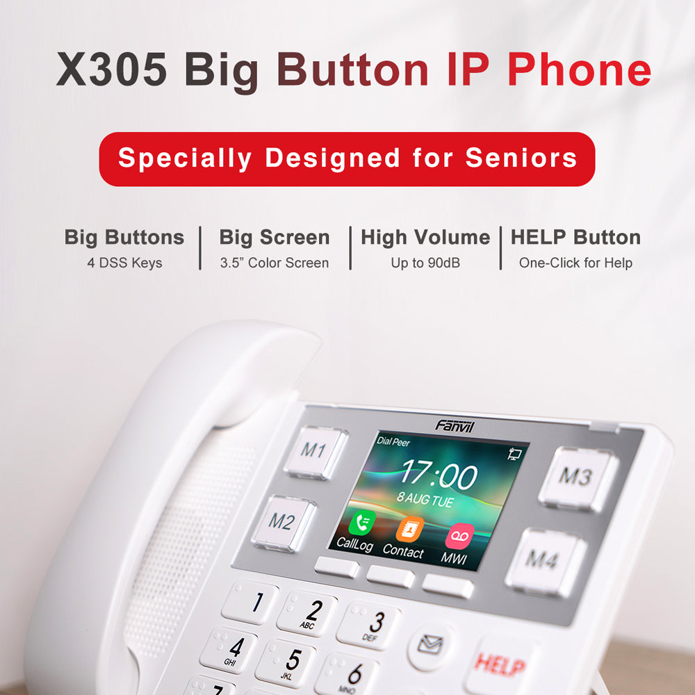 FANVIL X305 BIG BUTTON IP PHONE with SOS and WIFI - image 5