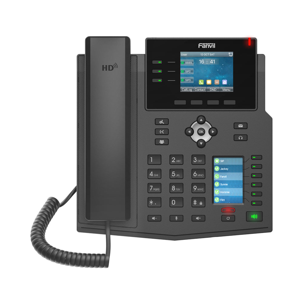 FANVIL X4U ENTERPRISE 12 SIP IP PHONE - image 2