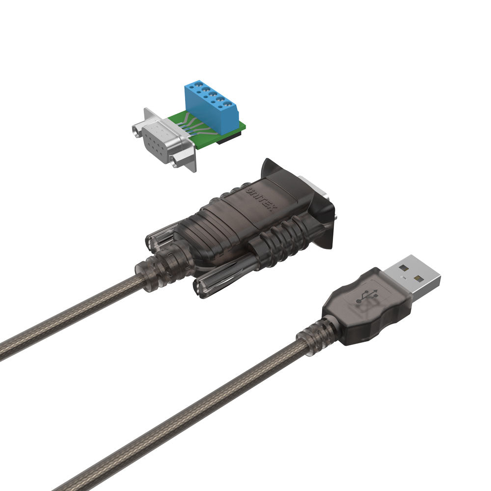 UNITEK Y-108301 1.5M USB RS422/RS485 (DB9M) SERIAL CABLE - image 2
