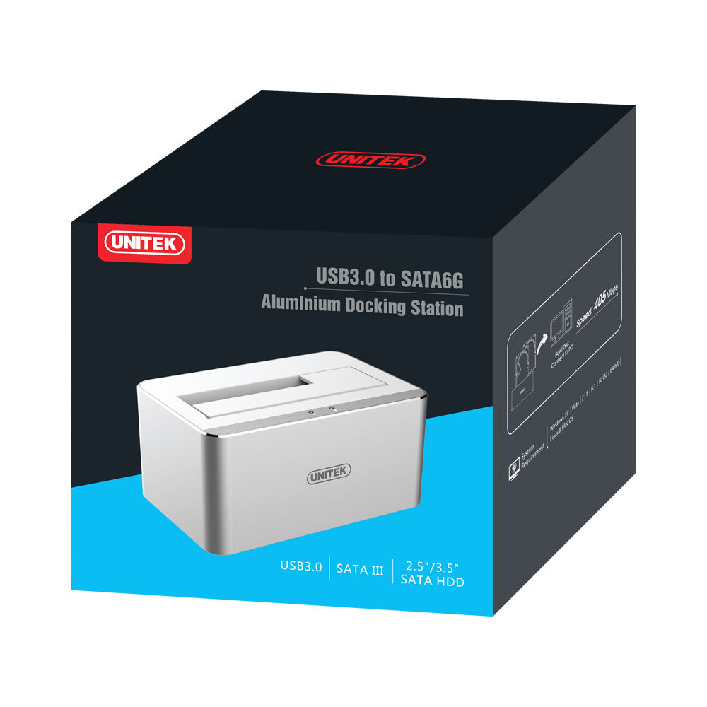UNITEK USB3.0 SATA DOCKING STATION W UASP (Y-1091) - image 3